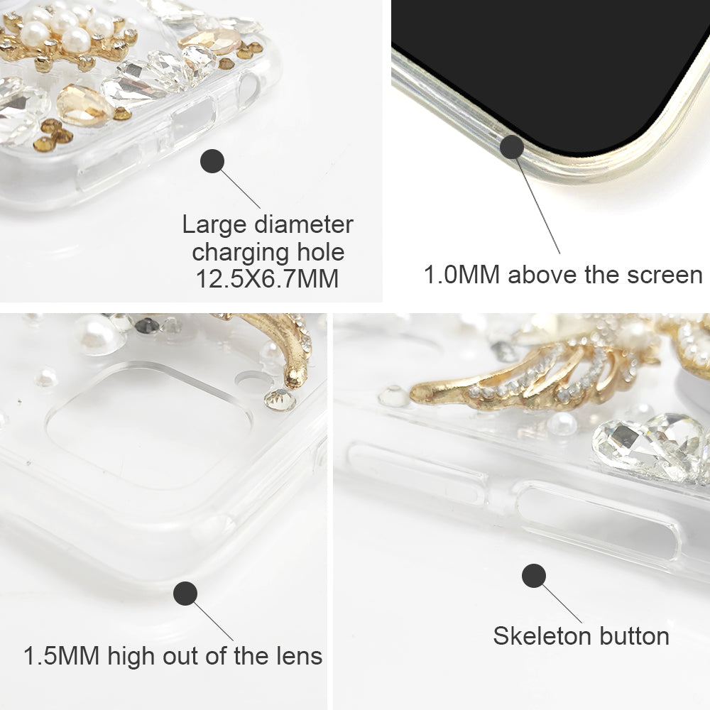 White Snow Lotus Phone Case