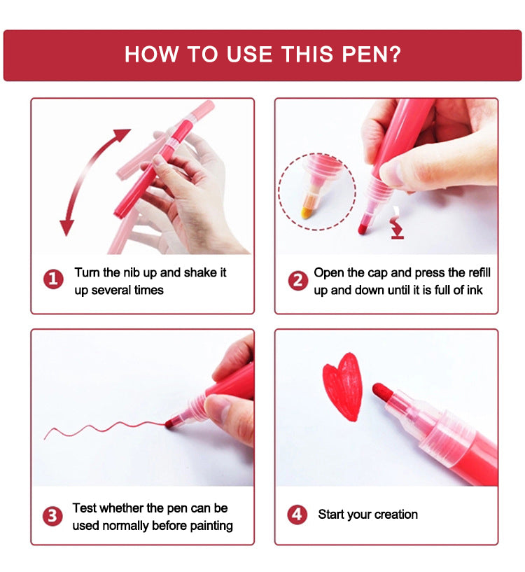 Waterproof Acrylic Markers
