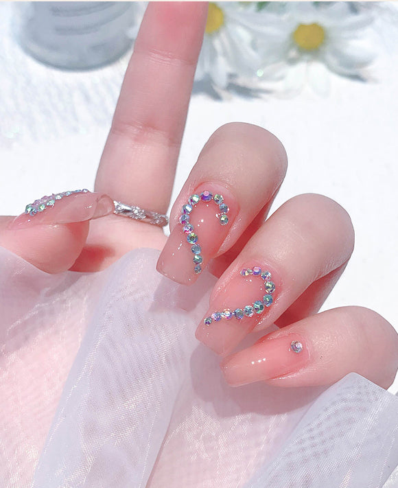 DIY Nail Art Flat Rhinestones