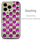 Magenta Round Diamond Phone Case