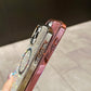 Magnectic Bling Rhinestone Wireless Charging Phone Case