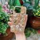 Golden Handbag Full Little Bling Rhinestone Phone Case