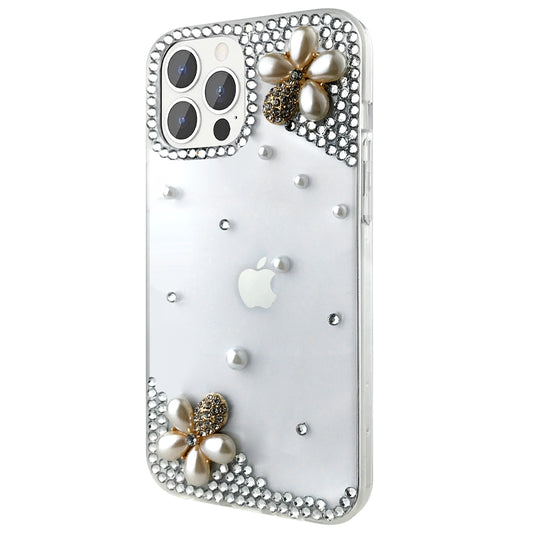 Pearl Rhinestone Phone Case