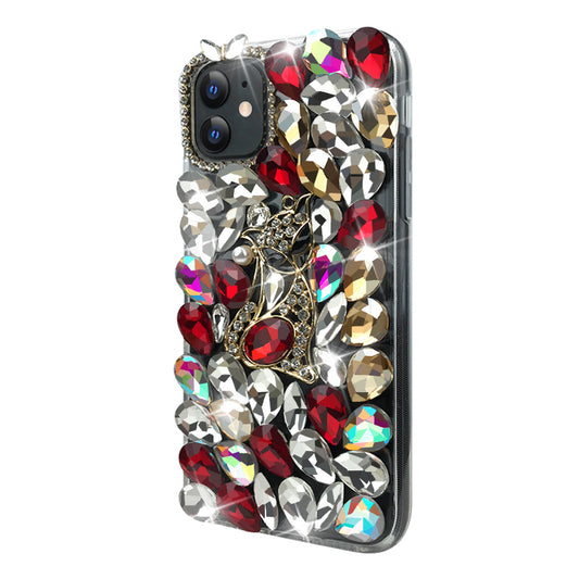 Shiny Fox Phone Case ( White & Red )