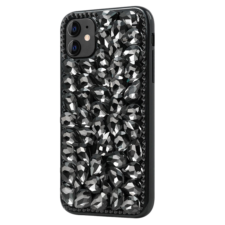 Crystal Rhinestone Phone Case ( Black )