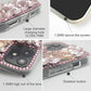 Pink Bunny Crystal Phone Case