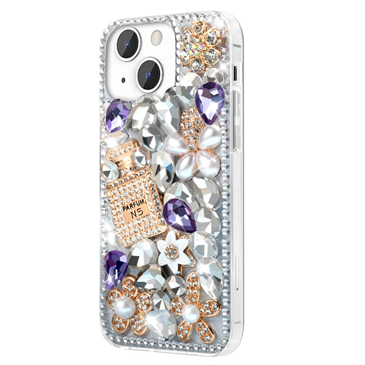 Perfume Bottle Phone Case ( White & Purple )