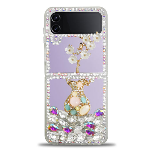 Birdsong Flowers Crystal Phone Case