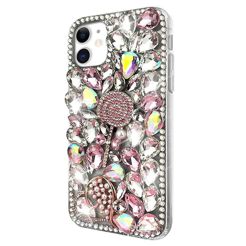 Lollipop Rhinestone Phone Case