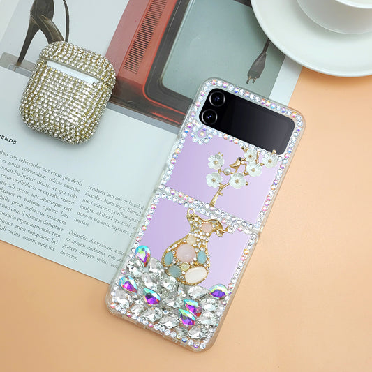 Birdsong Flowers Crystal Phone Case