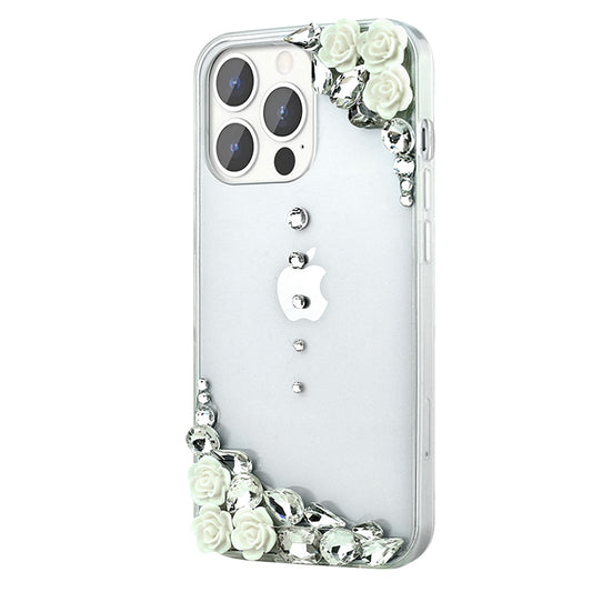 Gardenia Rhinestone Phone Case