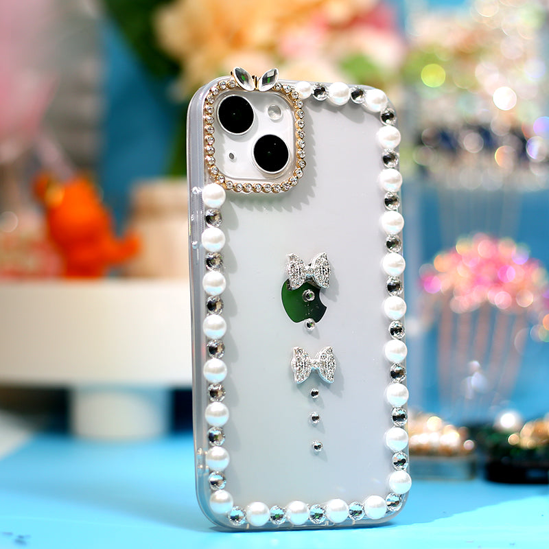 Pearl Mini Bow Knot Phone Case