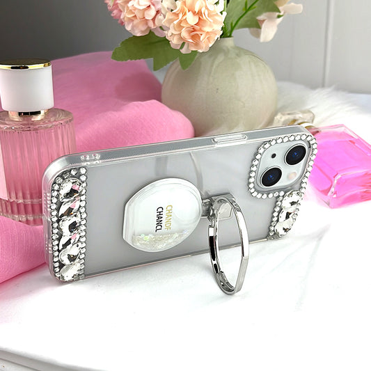 Perfume Bottle Holder Rhinestone Phone Case