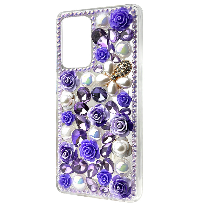 Purple Garden Pearl Phone Case