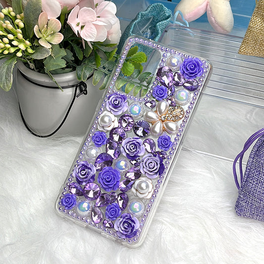 Purple Garden Pearl Phone Case