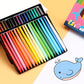 36 Colors Washable Crayons (non-toxic and tasteless)